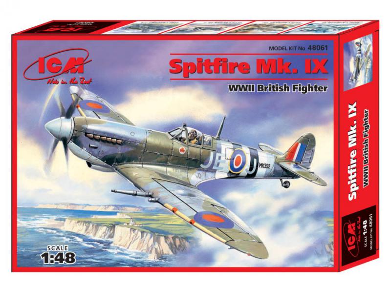 Spitfire Mk.IX ICM Art.: 48061 : 1/48   II  # 6 hobbyplus.ru