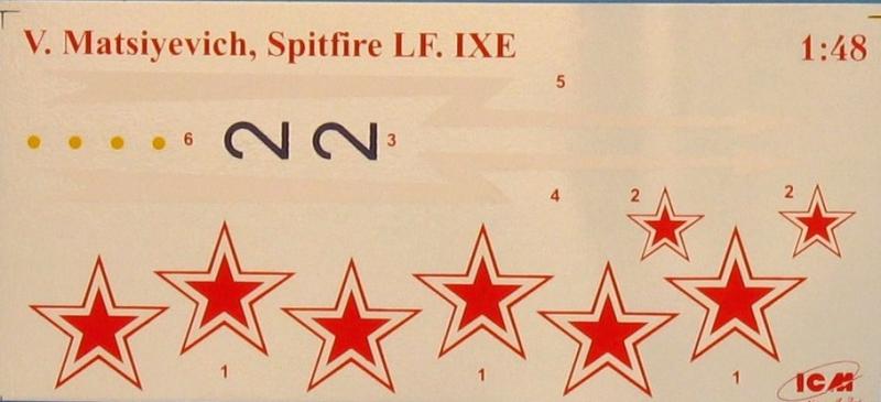 Spitfire LF.IXE       ICM Art.: 48802 : 1/48 # 1 hobbyplus.ru