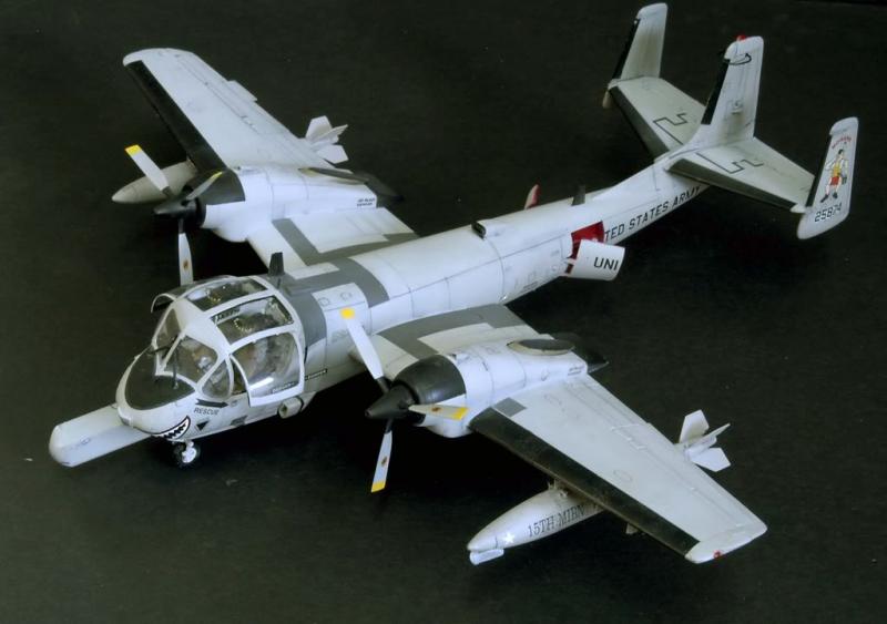     Grumman OV-1D Mohawk,  RODEN,  1/48, : Rod413 # 15 hobbyplus.ru