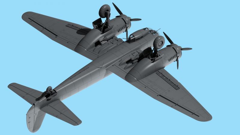 Ju 88A-5 ICM Art.: 48232 : 1/48 # 6 hobbyplus.ru