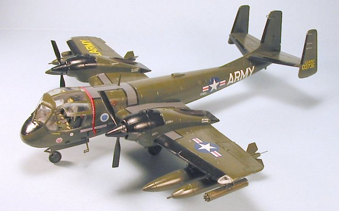     Grumman OV-1A/JOV-1A Mohawk,  RODEN,  1/48, : Rod406 # 7 hobbyplus.ru
