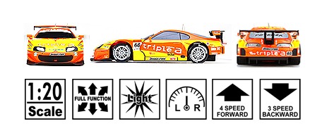   TOYOTA Supra Super GT500.  1:20.  # 1 hobbyplus.ru