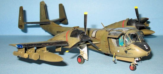     Grumman OV-1A/JOV-1A Mohawk,  RODEN,  1/48, : Rod406 # 5 hobbyplus.ru