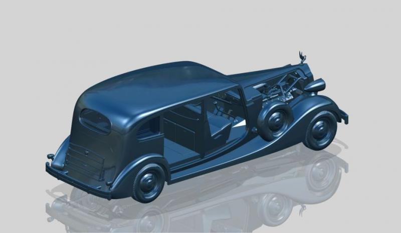    II    Packard Twelve ( 1936), ICM Art.: 35535 : 1/35 # 11 hobbyplus.ru