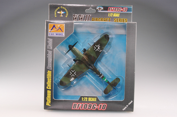   Messerschmitt Bf109G-10, 1945,  1:72,  Easy Model.  : 37203.  ,   ,  Easy Model.  # 4 hobbyplus.ru