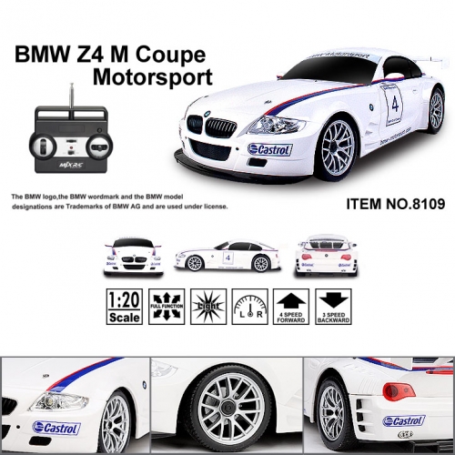   BMW Z4 M Coupe.  1:20.    MJX.  8109.  ,  ,   . # 1 hobbyplus.ru