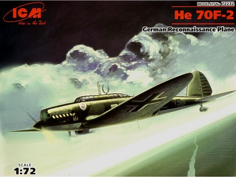 Heinkel He 70F-2ICM Art.: 72232 : 1/72 # 1 hobbyplus.ru