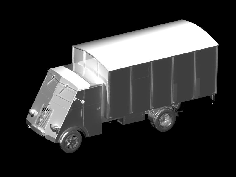      Lastkraftwagen 3.5 t AHN c , ICM Art.: 35417 : 1/35 # 2 hobbyplus.ru