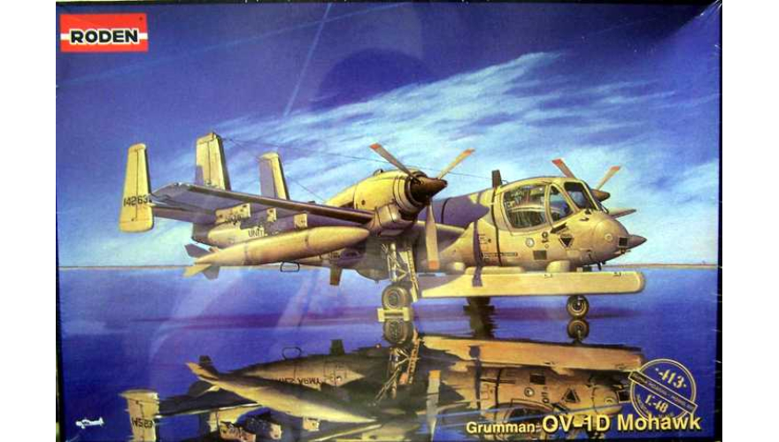     Grumman OV-1D Mohawk,  RODEN,  1/48, : Rod413