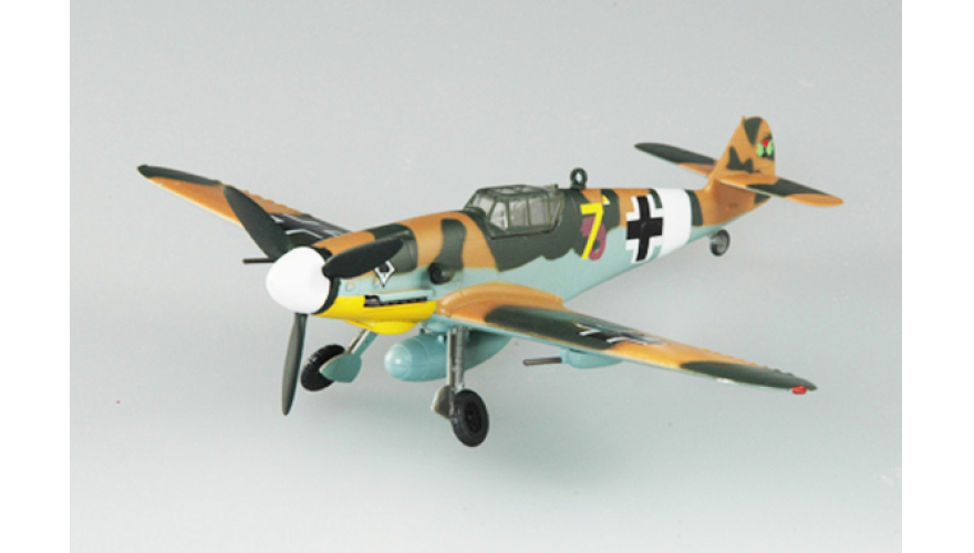      BF-109G-2 III./JG53 1943. ,  1:72,  Easy Model.  : 37252.