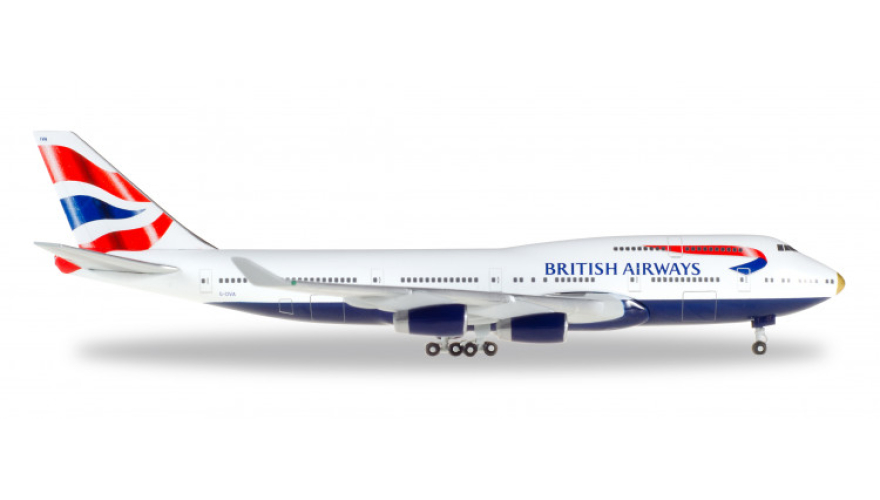   British Airways Boeing 747-400 victoRIOus