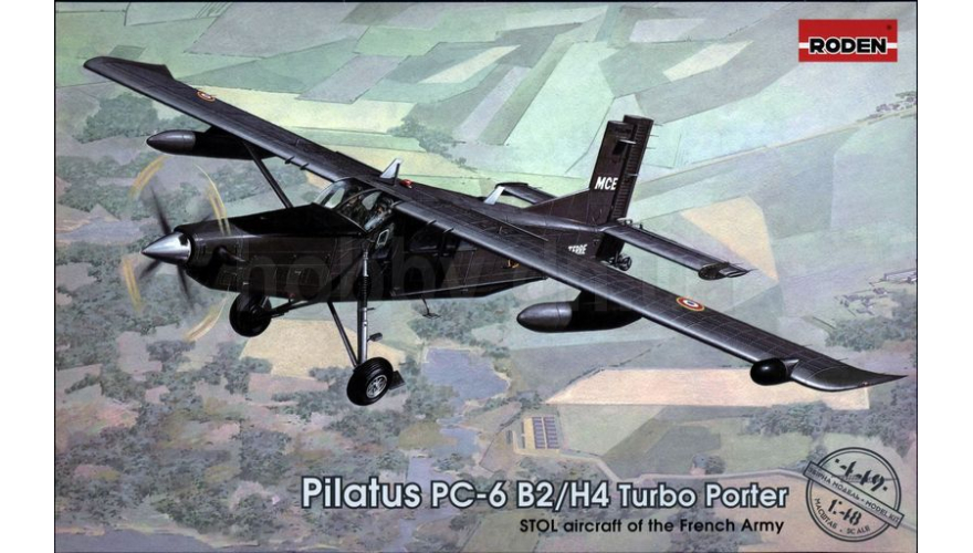      PC-6/B2-H4 Turbo Porter,  RODEN,  1/48, : Rod449