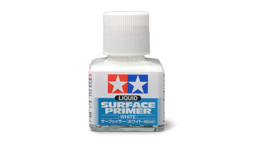  ,  TAMIYA, Liquid Primer White 40 ,  87096, .