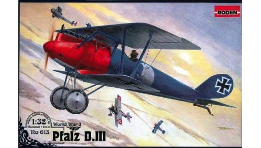     Pfalz D.III.,  1/32, : Rod613