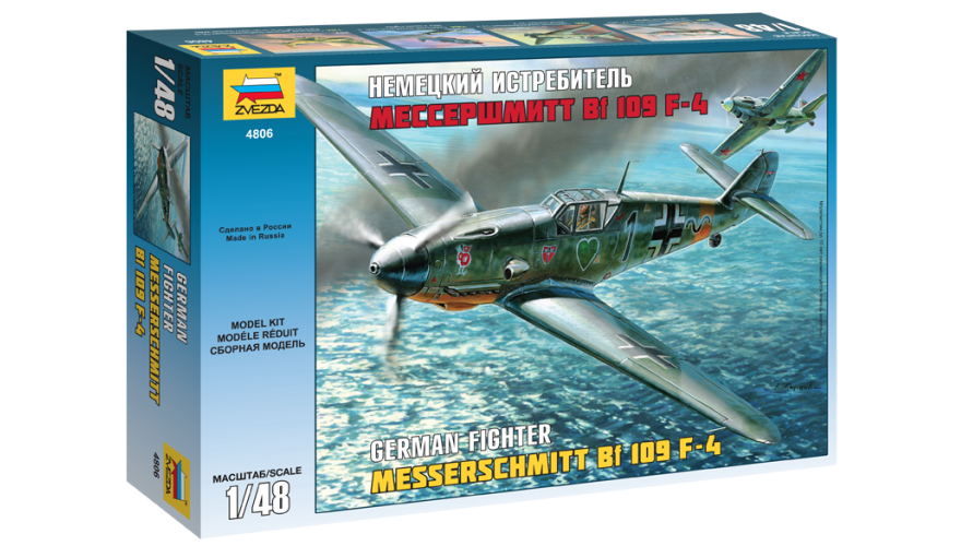  :   "" Bf-109F4,  ,  1/48,  4806