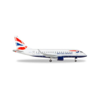   British Airways Cityflyer Embraer E170 - G-LCYG,  1:500. herpa 531092