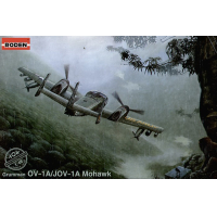     Grumman OV-1A/JOV-1A Mohawk,  RODEN,  1/48, : Rod406
