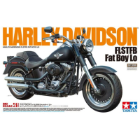    Harley-Davidson FLSTFB - Fat Boy Lo ( ) L=400,  1:6,  Tamyia, : 16041