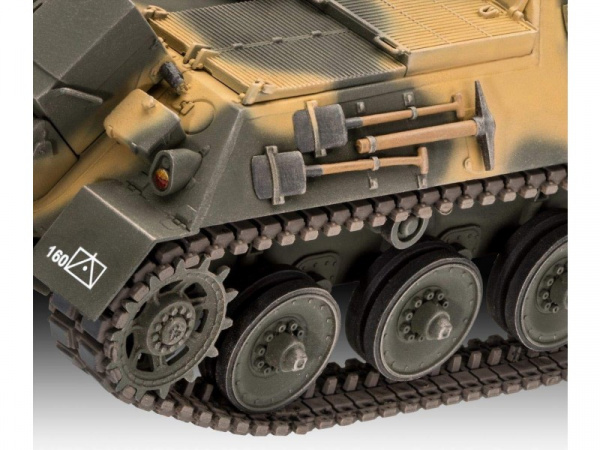 Сборная модель Revell  немецкого истребителя танков Kanonenjagdpanzer в масштабе 1:35. # 4 hobbyplus.ru
