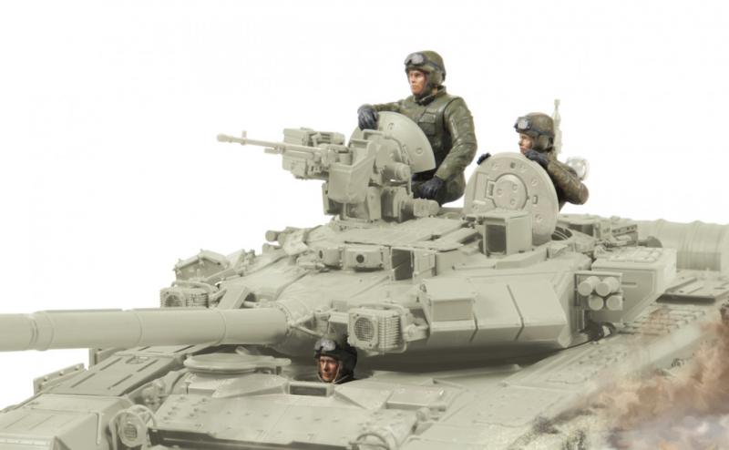 Сборная модель Современные российские танкисты, производитель «Звезда», масштаб 1/35, артикул 3684 # 1 hobbyplus.ru