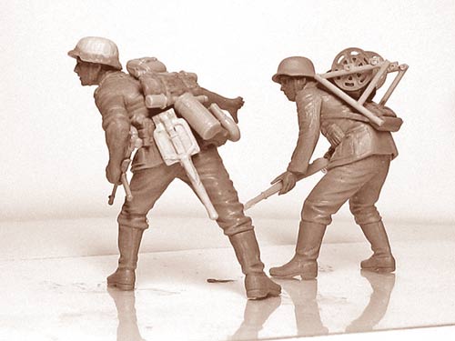 Сборная модель Немецкие связисты, Сталинград, лето 1944, производства MASTER BOX, масштаб 1:35, артикул 3540 # 3 hobbyplus.ru