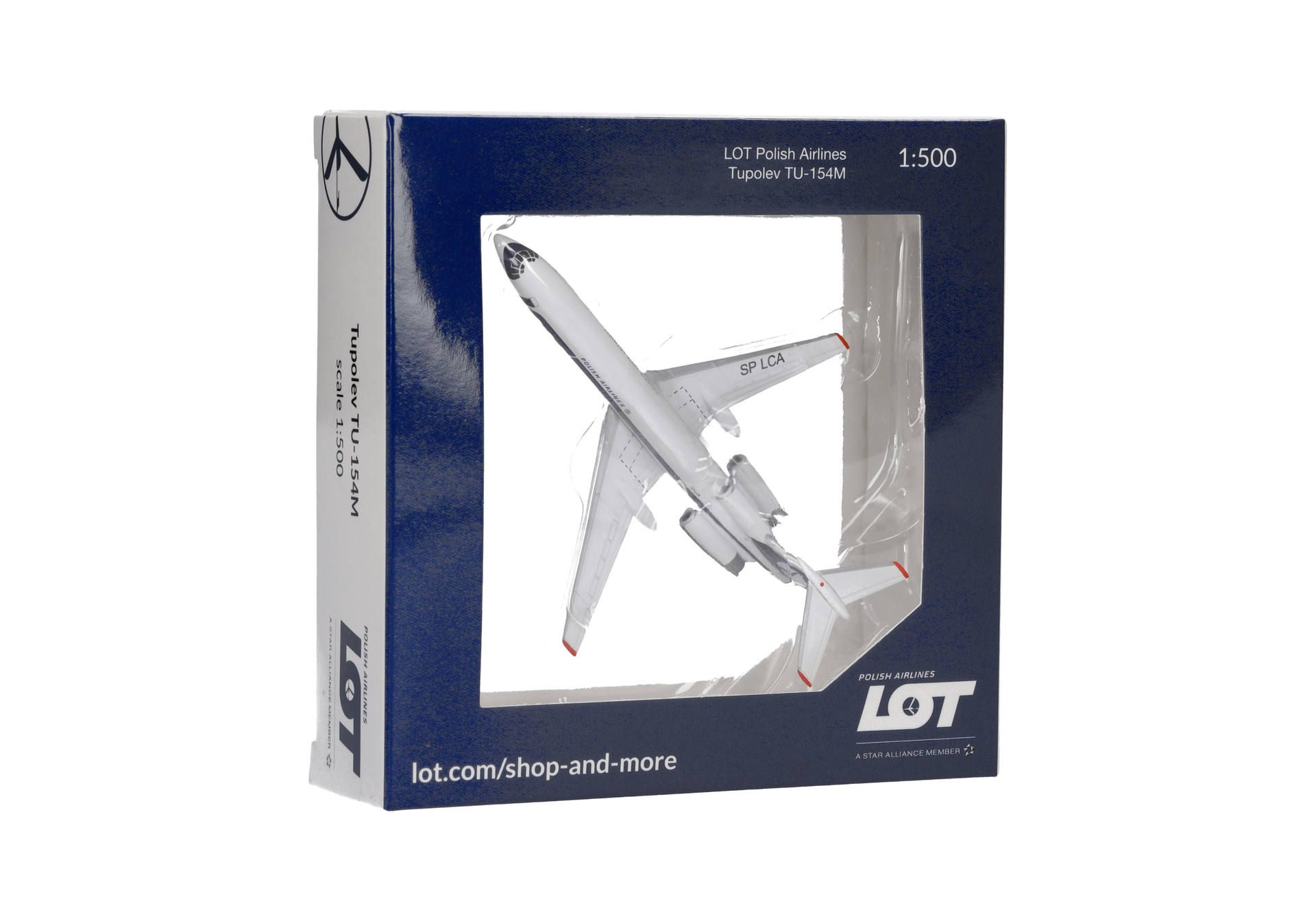 ������ ������� ��-154� LOT �������� ���������. 1:500 538121. # 4 hobbyplus.ru