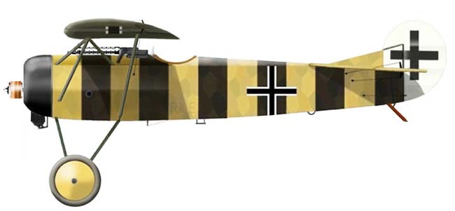 Сборная модель Германский самолет Fokker D.VII OAW early, производства RODEN, масштаб 1/48, артикул: Rod420 # 9 hobbyplus.ru