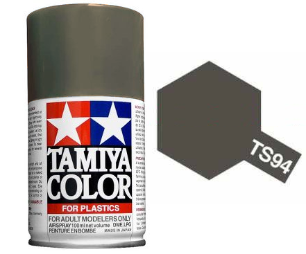 Краска аэрозольная TS-94 Metallic Gray (Серый металлик), в баллончике 100 мл., артикул 85094 # 1 hobbyplus.ru