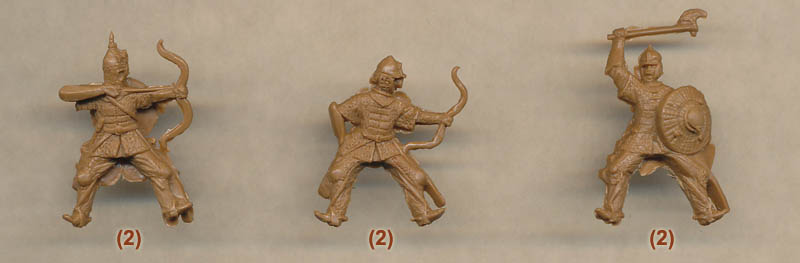 Миниатюрные фигуры Османские сипахи 16-17 век. Набор №2, производитель 