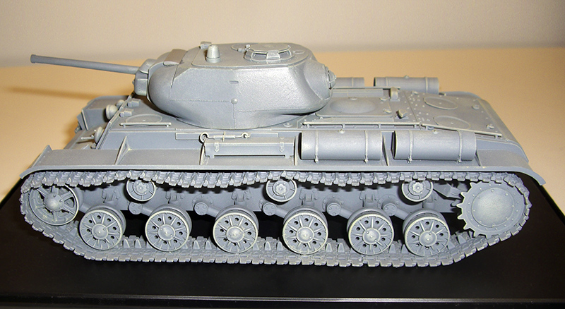 Сборная модель Советский скоростной тяжелый танк КВ-1С, производства ARK Models, масштаб 1/35, артикул: 35023 # 7 hobbyplus.ru