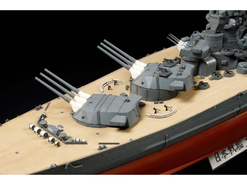 Сборная модель в масштабе 1/350 линкор Yamato, производитель TAMYIA, артикул: 78030 # 3 hobbyplus.ru