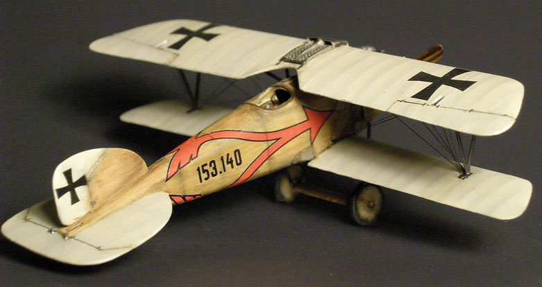 Сборная модель Германский самолет Albatros D.III Oeffag s.153 Iate., производства RODEN, масштаб 1/72, артикул: Rod030 # 11 hobbyplus.ru