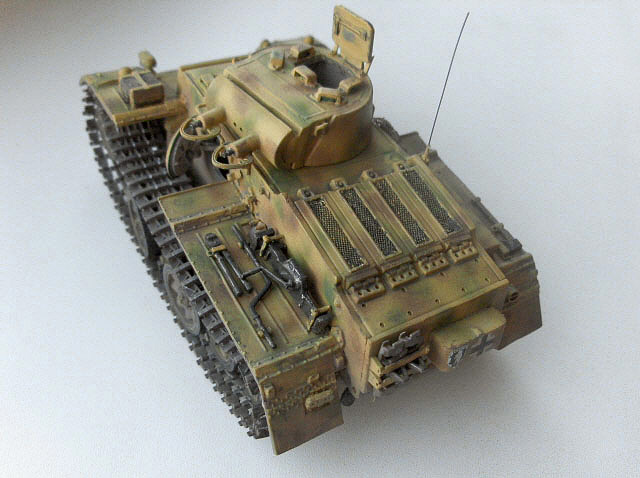 Сборная модель Немецкий легкий танк Т-I F, производства ARK Models, масштаб 1/35, артикул: 35015 # 3 hobbyplus.ru