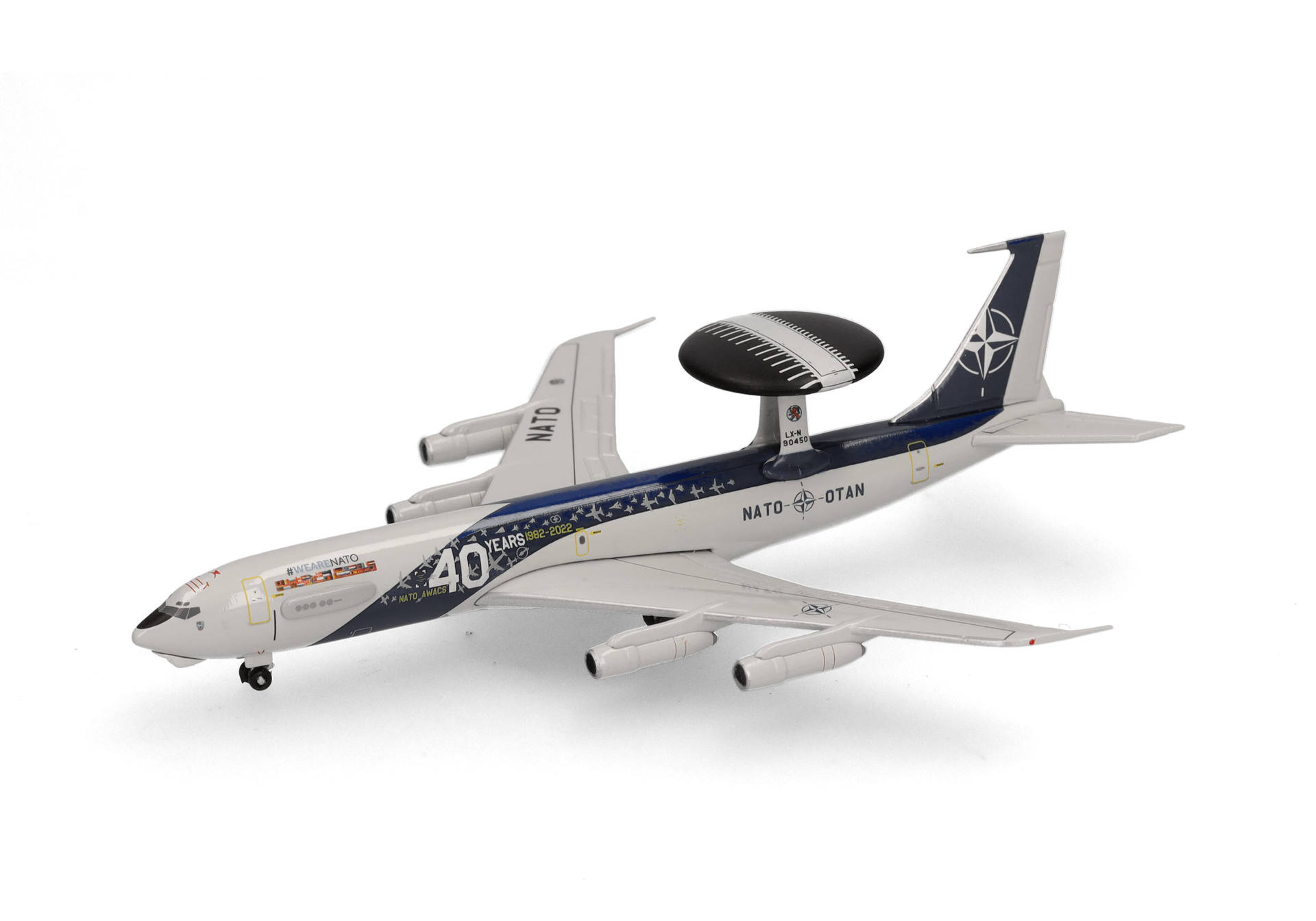 ������ ������� Boeing E-3A Sentry, 40-����� ����, 537537. # 3 hobbyplus.ru