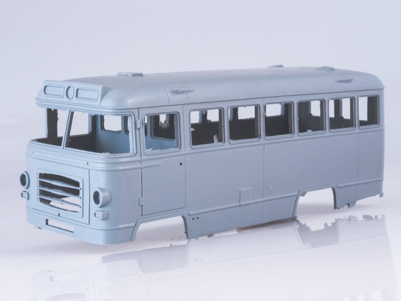 Сборная модель автобус Таджикистан-1, масштаб 1:43. AVD Models 4031AVD  # 2 hobbyplus.ru