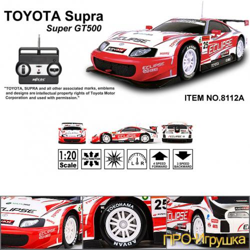   TOYOTA SUPRA SUPER GT500 .  1:20.    MJX.  8112.  ,  ,   . # 1 hobbyplus.ru