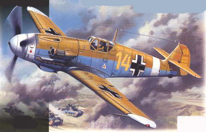 Bf 109F-4/B ICM Art.: 48104 Масштаб: 1/48 # 2 hobbyplus.ru