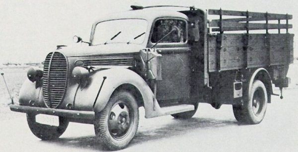Германский армейский грузовой автомобиль G917T (производства 1939 г.) ICM Art.: 35413 Масштаб: 1/35 # 7 hobbyplus.ru