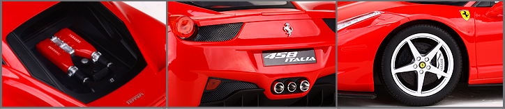   Ferrari 458 Italia.  1:10.   # 2 hobbyplus.ru
