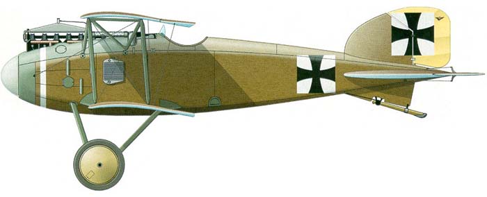 Сборная модель Германский самолет Albatros D.II., производства RODEN, масштаб 1/72, артикул: Rod006 # 7 hobbyplus.ru