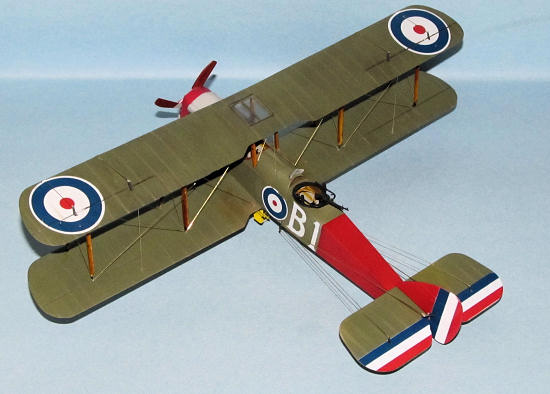 Сборная модель Британский дневной бомбардировщик De Havilland DH4 Eagle, производства RODEN, масштаб 1/48, артикул: Rod422 # 4 hobbyplus.ru