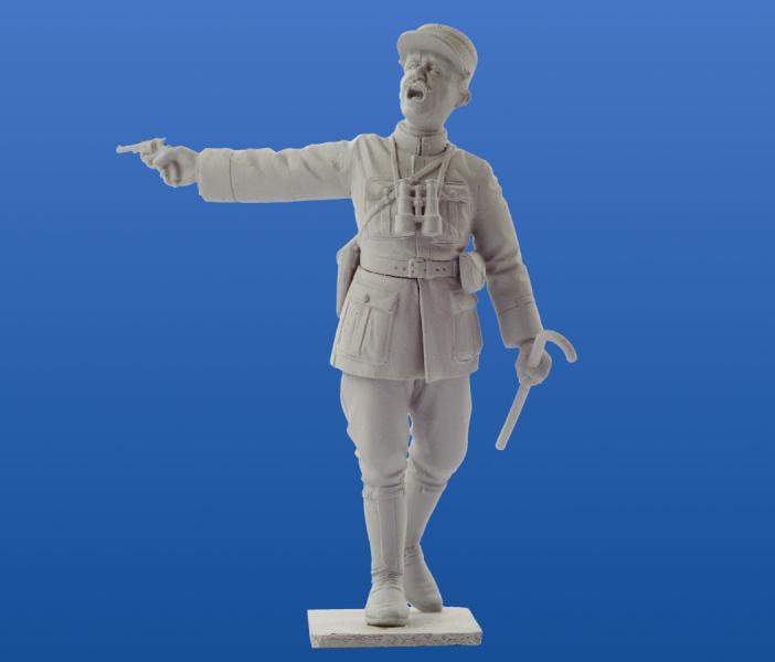 Пехота Франции (1914 г.), (4 фигуры), ICM Art.: 35682 Масштаб: 1/35 # 4 hobbyplus.ru