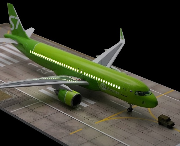   Airbus A320 Neo,  S7 Airlines .    .  # 4 hobbyplus.ru