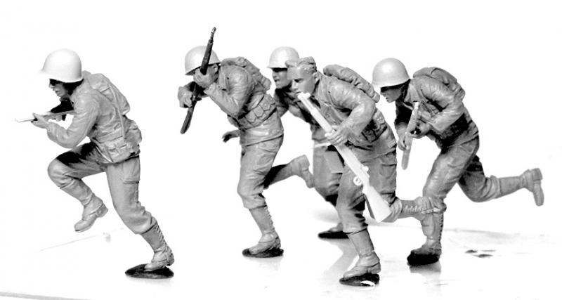 Сборная модель Американские солдаты, период Операции 
