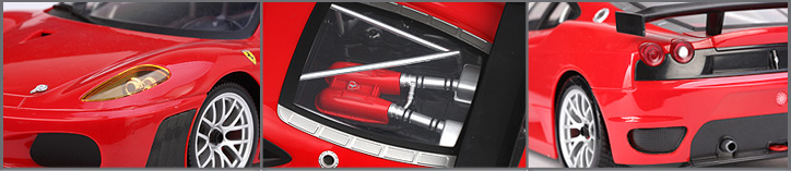 Радиоуправляемый автомобиль Ferrari F430 GT. Масштаб 1:10.   Производства MJX. Артикул 8208. # 2 hobbyplus.ru