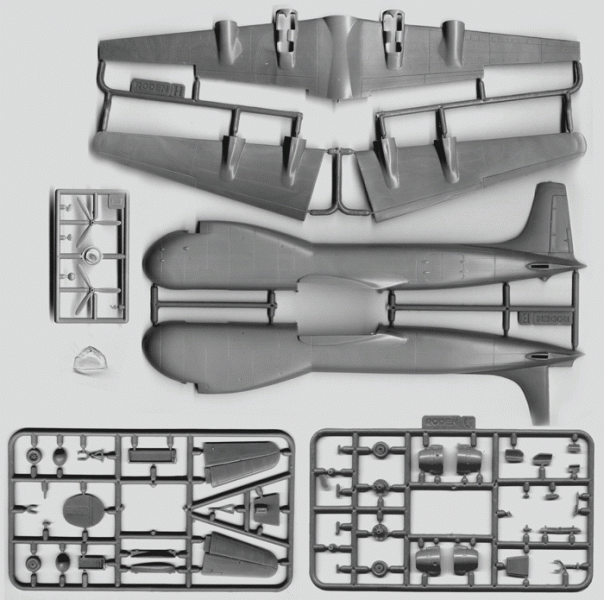 Сборная модель Самолет Авиация трейдеров ATL98 Carvair, производства RODEN, масштаб 1/144, артикул: Rod305 # 1 hobbyplus.ru
