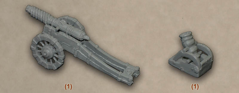 Миниатюрные фигуры Швейцарская артиллерия 16 век, производитель 