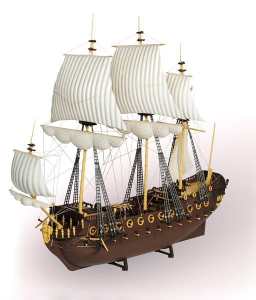 Сборная модель русского линейного корабля 