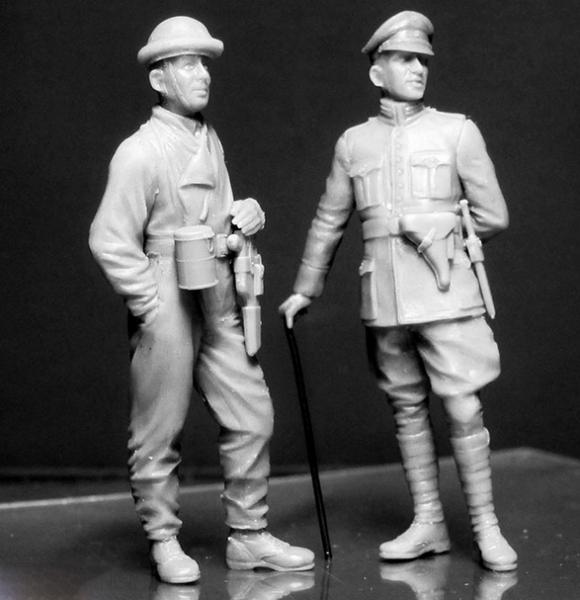 Сборная модель Танкисты Первой мировой войны, производства MASTER BOX, масштаб 1:35, артикул 35134 # 4 hobbyplus.ru