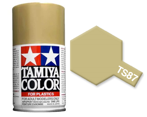 Краска аэрозольная TS-87 Titan Gold (Титановый золотой), в баллончике 100 мл., артикул 85087 # 1 hobbyplus.ru